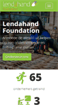 Mobile Screenshot of lendahand-foundation.org